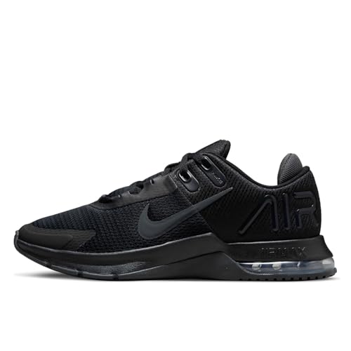 NIKE Air Max Alpha Trainer 4 Herren Sneaker Sneaker Trainingsschuhe CW3396 (Schwarz/Anthrazit/Schwarz 002) UK7.5 (EU42), Schwarz , 42 EU von Nike