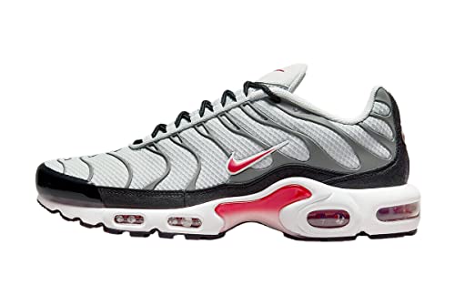 NIKE Air Max Plus SE TN1 Tuned Herren Sneaker, Photon Dust/Varsity Red, 42.5 EU von Nike