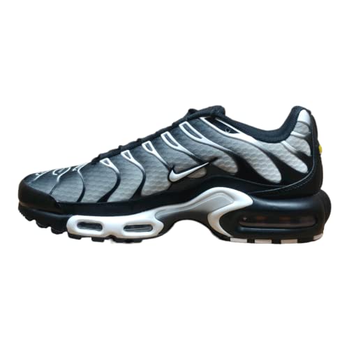 NIKE Air Max Plus SE TN1 Tuned Herren Sneaker, Schwarz/Metallic-Silber/Weiß, 45 EU von Nike