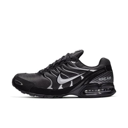 NIKE Air Max Torch 4 Herren Sneaker Sneaker Trainingsschuhe, Anthrazit, Schwarz, Metallic-Silber, 42.5 EU von Nike