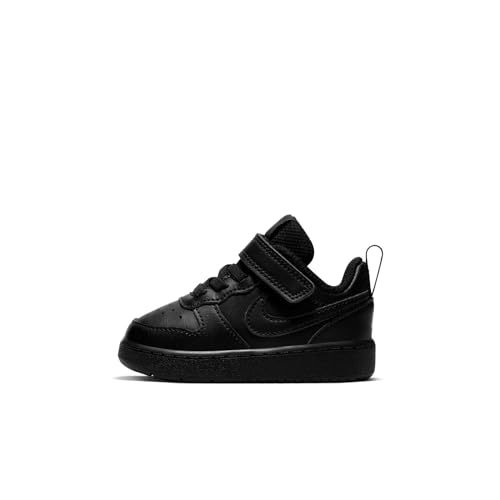 NIKE Baby - Jungen Court Borough Low 2 (TDV) Sneaker, Schwarz, 21 EU von NIKE