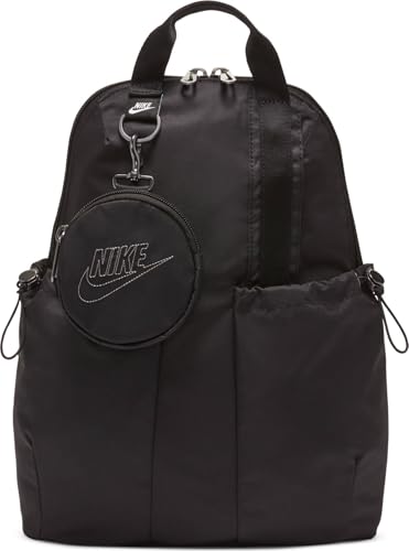 NIKE CW9335-010 W NSW FUTURA LUXE MINI BKPK Gym Bag Damen BLACK/BLACK/DK SMOKE GREY Größe MISC von NIKE