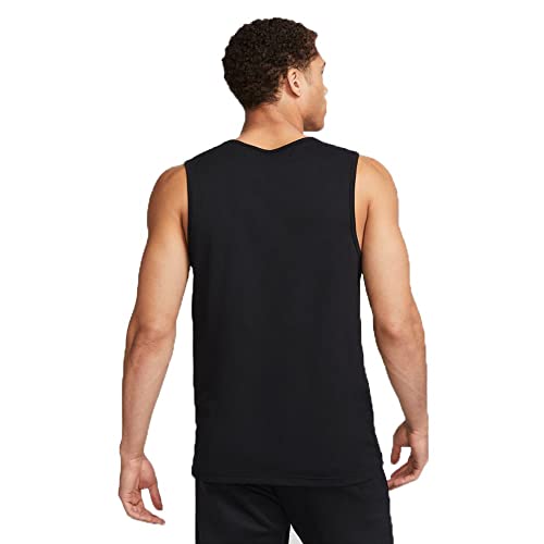 NIKE DV9841-010 M NK DF HYVERSE Tank Vest Herren Black/White Größe S von Nike