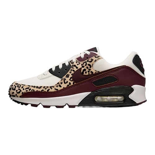 NIKE Damen Air Max 90 Sneaker, Sail Burgundy Crush Black, 38 EU von Nike