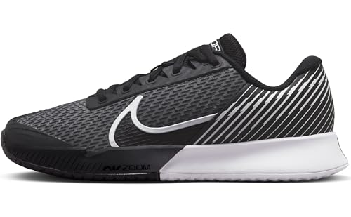 NIKE Damen Air Zoom Vaport Pro 2 HC Sneaker, Schwarz-Weiss, 40.5 EU von Nike