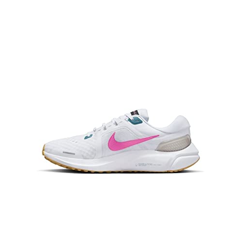 NIKE Damen Air Zoom Vomero 16 Sneaker, Weiß/rosa Zaubernoise Aqua-Weißwäsche-Gold, 38.5 EU von Nike