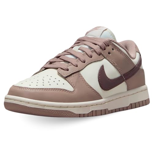 NIKE Damen Dunk Low Sneaker, Sail Plum Eclipse Diffused Taupe, 42 EU von Nike