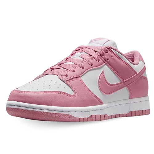 NIKE Damen Dunk Low Sneaker, White Elemental Pink, 41 EU NIKE Damen Dunk Low Sneaker, White Elemental Pink, 41 EU von Nike