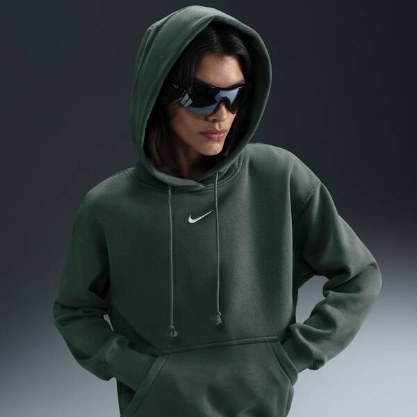 NIKE Damen Kapuzensweat W NSW PHNX FLC OS PO HOODIE von Nike
