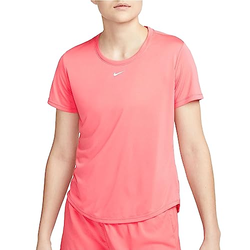 NIKE Damen Nk One Df Ss T-Shirt, Rosa, Small von Nike