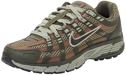 NIKE Damen P-6000 SE Sneaker, Sequoia/Black/Cargo Khaki/Ligh, 38 EU von Nike