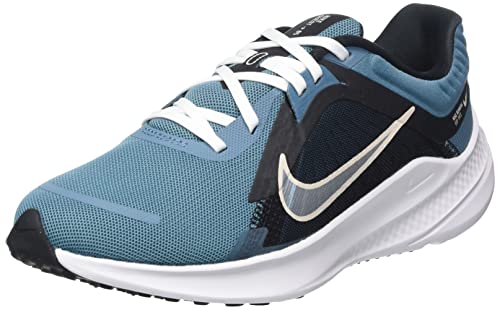 NIKE Damen Quest 5 Sneaker, Geräusch Aqua/Weißschwarz-Fossilstein, 36.5 EU von Nike