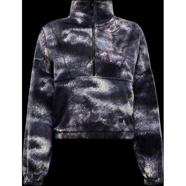NIKE Damen Shirt One Therma-FIT Oversized 1, 2-Zip Fleece Printed von Nike