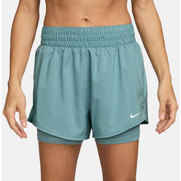 NIKE Damen Shorts W NK ONE DF HR 3IN 2N1 SHORT NIKE Damen Shorts W NK ONE DF HR 3IN 2N1 SHORT von Nike