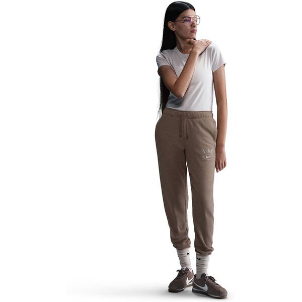 NIKE Damen Sporthose W NSW CLUB FLC MR GFX STD PANT von Nike