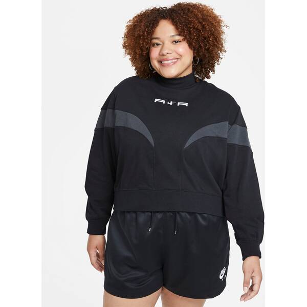 NIKE Damen Sweatshirt AIR FLC MOCK LS von Nike