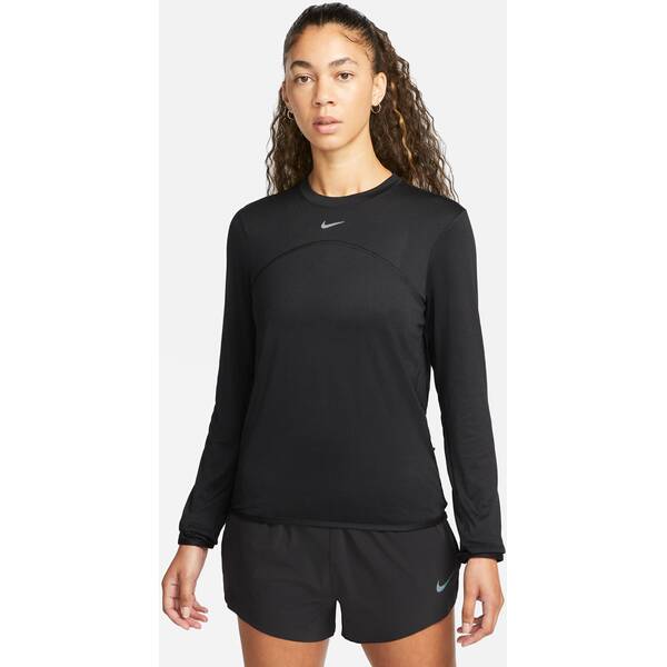 NIKE Damen Sweatshirt W NK SWIFT ELMNT DF UV CRW TOP von Nike