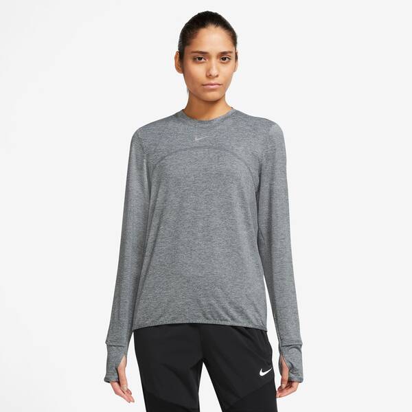 NIKE Damen Sweatshirt W NK SWIFT ELMNT DF UV CRW TOP von Nike