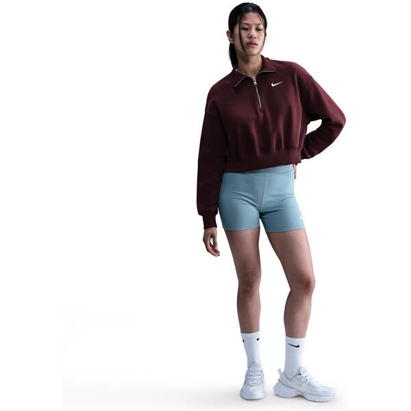 NIKE Damen Sweatshirt W NSW PHNX FLC QZ CROP von Nike