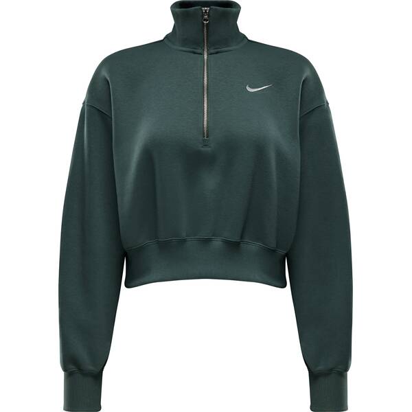 NIKE Damen Sweatshirt W NSW PHNX FLC QZ CROP von Nike