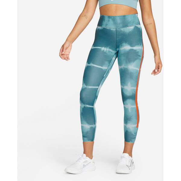 NIKE Damen Tight W NK ONE LUXE DF MR TGHT AOP von Nike