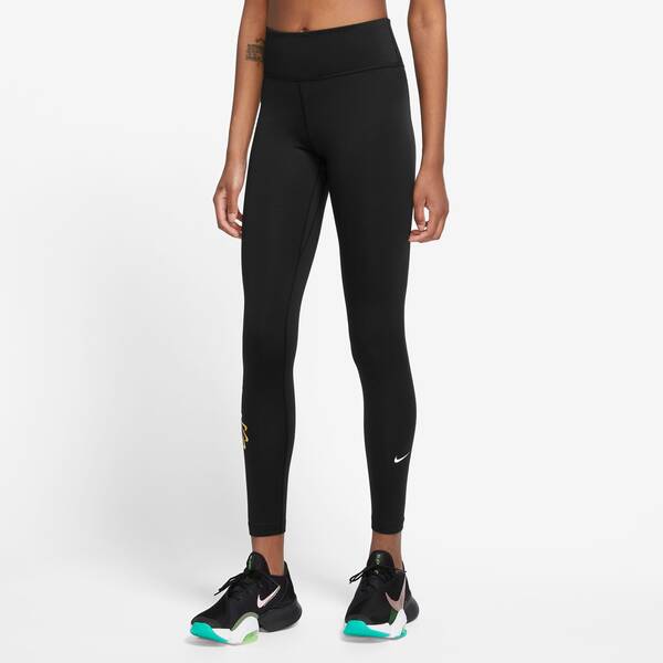 NIKE Damen Tight W NK ONE TF MR TGHT GRX NIKE Damen Tight W NK ONE TF MR TGHT GRX von Nike