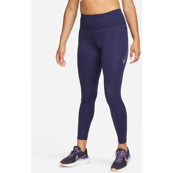 NIKE Damen Tights W NK DF FST MR 7/8 TGHT SW HBR von Nike