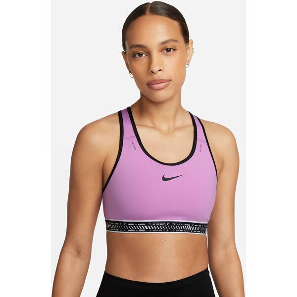 NIKE Damen Top W NK DF SWSH ON THE RUN BRA von Nike