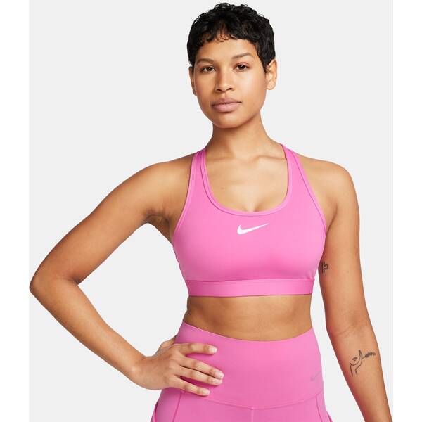 NIKE Damen Top W NK SWSH MED SPT BRA von Nike