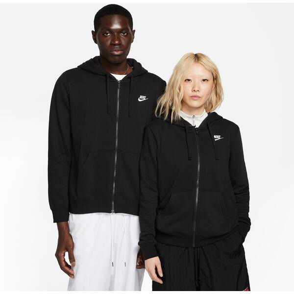 NIKE Damen Unterjacke W NSW CLUB FLC FZ HOODIE STD von Nike