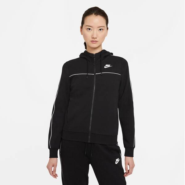 NIKE Damen Unterjacke W NSW MLNM ESSNTL FLC FZ HDY von Nike