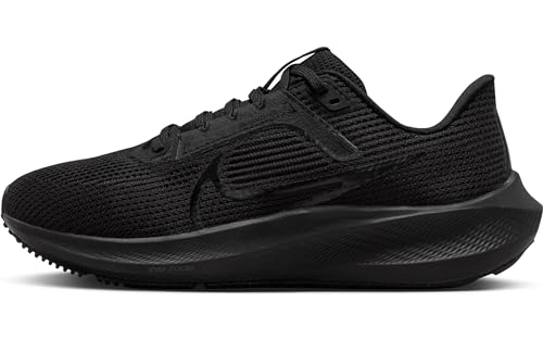 NIKE Damen W AIR Zoom Pegasus 40 Sneaker, Black/Black-Anthracite, 38.5 EU von Nike