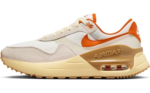 NIKE Damen W Air Max Systm Niedrig, Mehrfarbig (Sail Campfire Orange Lt Orewood BRN), 38.5 EU von Nike