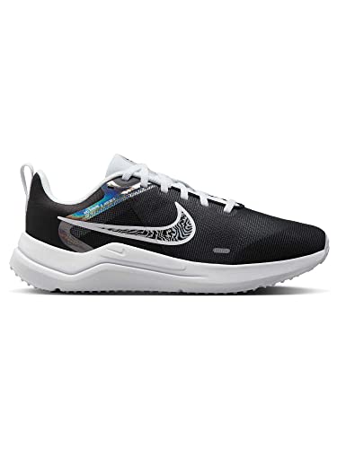 NIKE Damen W Downshifter 12 PRM Sneaker, Schwarz-Weiss, 41 EU von Nike