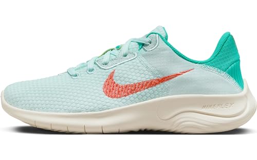 NIKE Damen W Flex Experience RN 11 NN Sneaker, Jade Ice/Picante RED-Clear Jade, 40 EU von Nike