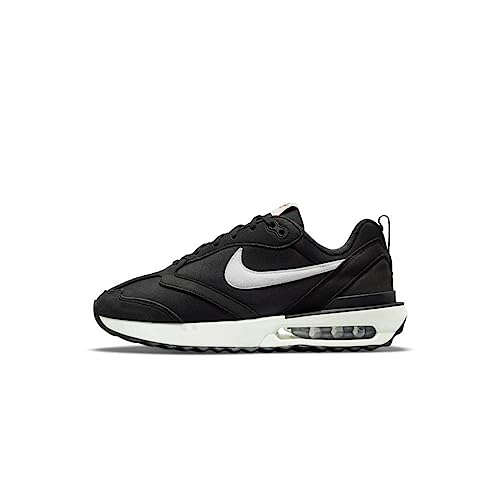 NIKE Damen WMNS AIR MAX Dawn Sneaker, Black/Summit White-METALLIC Silver, 41 EU von Nike