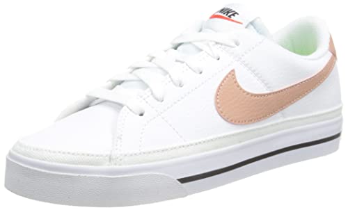 NIKE Damen WMNS Court Legacy NN Sneaker, White Rose Whisper Team Orange Black, 42 EU NIKE Damen WMNS Court Legacy NN Sneaker, White Rose Whisper Team Orange Black, 42 EU von Nike