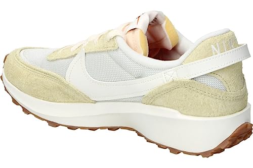 NIKE Damen Waffle Debut Sneaker, Lichtknochen/Segelteam Gold-Gum Med Braun, 36.5 EU von Nike