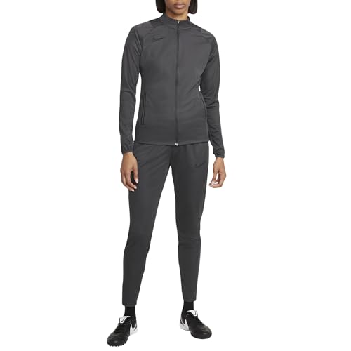 NIKE Dri-Fit Damen Trainingsanzug Academy Anthrazit/Schwarz/Schwarz, S von Nike