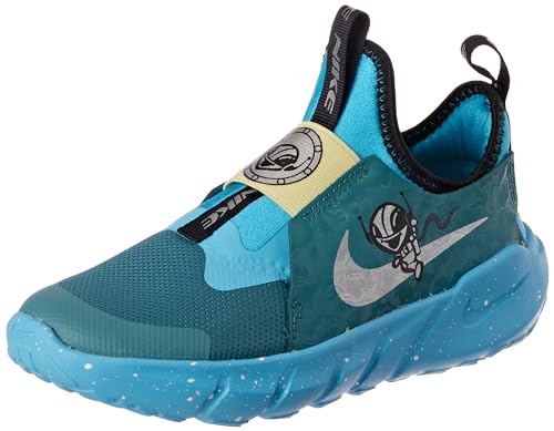 NIKE Flex Runner 2 Lil Sneaker, Mineralisches Teal/Chrom-Baltblau, 35 EU von Nike