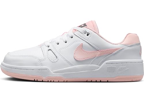 NIKE Full Force Low Sportschuhe, White/Echo Pink-Bright Mango-Black, 35.5 EU NIKE Full Force Low Sportschuhe, White/Echo Pink-Bright Mango-Black, 35.5 EU von Nike