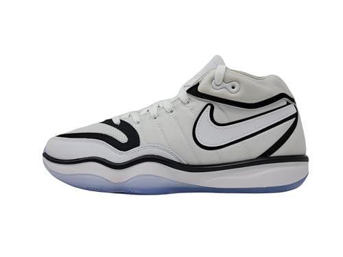 NIKE G.T. Hustle 2 Herren-Basketballschuhe, DJ9405-102, Weiß/Schwarz, Größe 45, Weiss/opulenter Garten, 45.5 EU von Nike