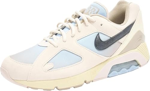 NIKE Herren AIR 180 Sneaker, LT Khaki Black Team Gold Psychic Blue, 42 EU von Nike