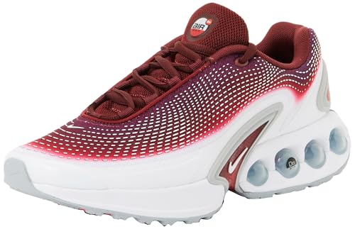 NIKE Herren AIR MAX DN SE Sneaker, Dark Team Red White Wolf Grey, 40.5 EU von Nike