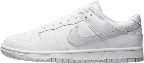 NIKE Herren Air Force 1'07 Sneaker, Weiß/reines Platinweiß, 44 EU von Nike