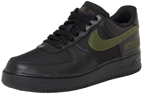 NIKE Herren Air Force 1 Low Gore-TEX Sneaker, Black Cargo Khaki, 40.5 EU von Nike