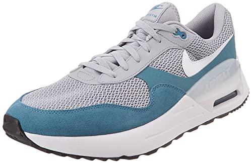 NIKE Herren Air Max SYSTM Sneaker, Wolf Grey/White-Noise Aqua-Black, 45.5 EU von Nike