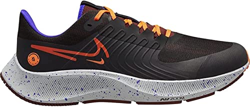 NIKE Herren Air Zoom Pegasus 38 Shield Weatherized Straßenlaufschuhe, Schwarz Orange 003, 45 EU von Nike