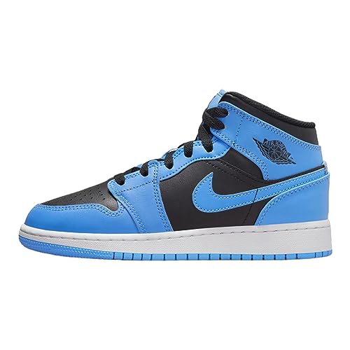 NIKE Herren Basketballschuhe, University Blue/Black-white Mid Gs, 6 Big Kid von Jordan