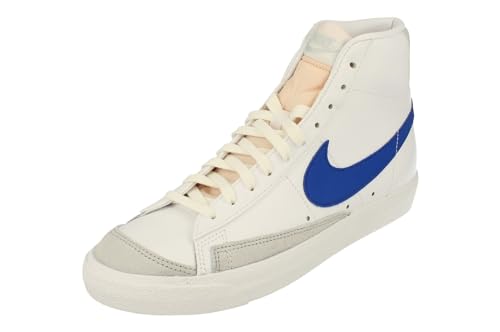 NIKE Herren Blazer MID '77 VNTG Sneaker, White/Game ROYAL-Pure Platinum, 42 EU von Nike